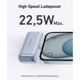 Внешний аккумулятор Anker Powerbank 5000mAh Nano 22,5W USB-C Ice Lake Blue: Тип батареи Литий-ионные