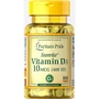 Puritan's Pride Vitamin D3 400 Iu Softgels, 100 Count