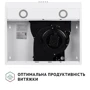 Вытяжка Perfelli PL 6022 W LED: Материал корпуса крашенный металл