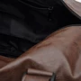 Сумка дорожная Monsen коричневая (C1JS528br-brown): Материал Натуральная кожа