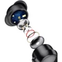 Навушники Jellico TWS22 Black: Тип конструкції вакуумные
