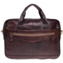 Мужская сумка мессенджер Borsa Leather коричневая (K11118-brown)