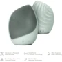 Електронна ультразвукова щітка для обличчя GESKE Sonic Facial Brush 5в1 green фото 4