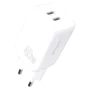 Зарядное устройство Proove Wall Charger 2xUSB-C Silicone Power 40W White: Количество USB-портов 2