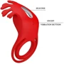Ерекційне віброкільце LYBAILE Pretty Love - Vibration Penis Ring Ruben Red (BI-210311)