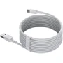 Кабель Baseus Cable USB Cable to USB-C Simple Wisdom PD 20W 1.5m White (TZCATZJ-02): Длина 1.5 м