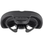 Седло Selle Royal SCIENTIA R3 Relaxed, 3D skingel, обивка Black gummy/Black mokka, 289х224мм, 520г, рейлы сталь + Curva suspension, unisex, чёрное: Анатомическая выемка Есть