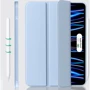 Аксесуар для iPad BeCover Tri Fold Soft TPU Silicone Light Blue для iPad Pro 11 M4 2024 (711748): Особливості Складывается в подставку, Надежная защита от царапин и загрязнений, Удобно держать в руке, Стильный внешний вид, Стильный дизайн, Приятен на ощупь
