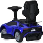 Детский электромобиль-толокар 2в1 Bambi Lamborghini синий (M 5777EBL-4)