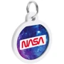 Адресник металлический WAUDOG Smart ID c QR паспортом рисунок NASA21 30 мм (230-0148): Тип Аксессуары к ошейникам
