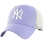 Жіноча бейсболка 47 Brand Flagship New York Yankees бузкова (B-FLGSH17GWP-LV)