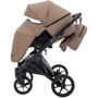 Коляска 2 в 1 Bair Kiwi Plus Soft BKP-857 темный капучино (680907) фото 7