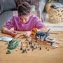 Конструктор LEGO City Exploration Вертолет в базовом лагере для исследования джунглей 881 деталь (60437) фото 4