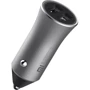 Зарядний пристрій Xiaomi ZMI USB Car Charger 2xUSB PowerCruise Display 18W Silver (AP621): Тип автомобільне