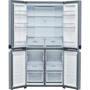Холодильник Side-by-Side Whirlpool WQ9 B2L: Расположение морозильной камеры Нижнее