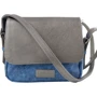 Женская сумка почтальонка Laskara разноцветная (LK-10245-silver-denim): Материал Искусственная кожа