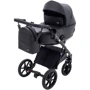 Коляска 2 в 1 Bair Kiwi Plus ECO BKP-15 черный (680894)