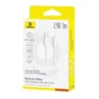 Кабель Baseus USB Cable to Lightning Silky Series 2.4A 1m White (P10377702213-00) фото 4
