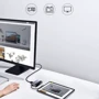 Адаптер Baseus Adapter USB-C to USB3.0+HDMI+USB-C+SD+3.5mm Gray (32725) фото 8