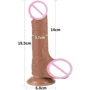 Фаллоимитатор LoveToy Sliding-Skin Dual Layer Dong 7.5" Brown
