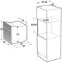 Духовой шкаф электрический Gorenje BPS737E301X: Мощность подключения, Вт 3300
