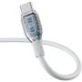 Кабель Baseus Cable USB-C to USB-C Pudding Series Fast Charging 100W 1.2m White (P10355702221-00): Длина 1.2 м
