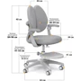 Дитяче крісло Mealux Sprint Duo Grey (Y-412 G): Вік дитини От 4-х лет