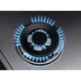Варочная поверхность газовая AEG HGB64301UM: Рабочая поверхность нержавеющая сталь