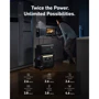 Зарядная станция Anker 767 PowerHouse with Extended Battery (2300W | 4096Wh) Portable Power Station LiFePO4: Выходы потребителей USB-C, USB-A, Автоприкуриватель, 220V