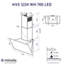 Вытяжка Minola HVS 5224 BL 700 LED фото 9