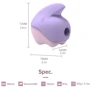 Вакуумный клиторальный стимулятор Magic Motion Unicorn Purple