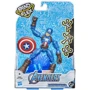 Фігурка Hasbro Месники Бенди 15 см E7869 Avengers Bend And Flex Captain America (E7377_E7869)