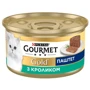 Влажный корм GOURMET Gold для взрослых кошек паштет с кроликом 24х85 г (7613033728747): Тип Влажный корм