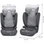Автокрісло Kinderkraft i-Spark Grey (KCISPA00GRY0000) фото 8