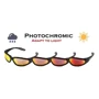 Спортивні окуляри Окуляри захисні хромовані Global Vision Hercules-1 Plus Photochr. A/F (G-Tech™ red) червоні дзеркальні (1ГЕР124-91П): Колір лінз Красный