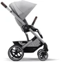Прогулочная коляска Cybex Balios S Lux SLV Lava Grey с бампером (522002549) фото 16