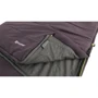 Спальный мешок Outwell Contour Reversible/+2°C Dark Purple Right (230372): Ширина в ногах 85 см
