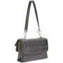 Жіноча сумка через плече Guess Chic Shine Shoulder Bag чорна (HWSG7746200-BLA): Стать жіночий