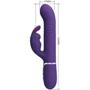 Вибратор с ротацией и толчками LYBAILE Pretty Love Coale Dark Purple (BW-500013-2)