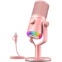 Мікрофон для геймерів Maono DM30 Pink (23-03-10-03): Тип перетворювача Конденсаторный