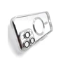 Чехол для iPhone BeCover Chrome Case with MagSafe Silver for iPhone 16 Pro Max (712088): Материалы Термополиуретан