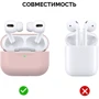 Чохол для навушників AhaStyle Silicone Case Pink (AHA-0P300-PNK) for Apple AirPods Pro: Тип чохол