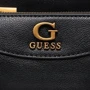 Женская сумка кросс боди GUESS NELL DOUBLE POUCH CROSSBODY черная (HWVB8678700-BLA): Материал Искусственная кожа