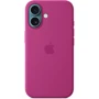 Чехол для iPhone Apple for iPhone 16 Silicone Case with MagSafe Fuchsia (MYY53) : Цвет розовый