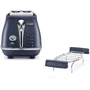 Тостер DeLonghi CTI 2103 BL: Съемный поддон для сбора крошек есть