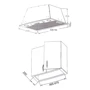 Витяжка Borgio Slim-Box (TR) 70 Inox: Тип фільтра повітря Рециркуляция, Отвод