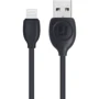 Кабель Ergo USB Cable to Lightning 1m Black (LI97)