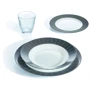Тарелка Luminarc Astre Black 26 см (P6135): Форма круглая