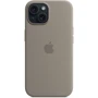 Чехол для iPhone Apple iPhone 15 Silicone Case with MagSafe - Clay (MT0Q3ZM/A) фото 6