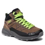 Ботинки CMP Kaleepso Mid Hiking Shoe Wp (31Q4917-P773) 43 (44) коричневые натуральная замша зима фото 7